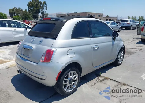 2012 Fiat 500C Pop from USA, damaged, VIN 3C3CFFDR7CT352673